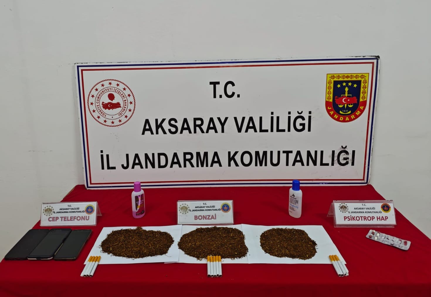Aksaray'da Uyuşturucu Operasyonu: 3 Şahıs Tutuklandı